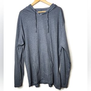 RealEssentials Lightweight Grey Hoodie Size XXL